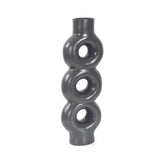 Graphite Link Vase - Large