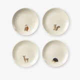 Cute Animal Ceramic Dessert Snack Plate 7 Inch