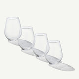 MADE IN Stemless Crystal Wine Glasses