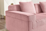 MARTHA 153" 4-Seater Sofa with 2 Ottomans