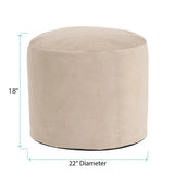 Tall Pouf Bella Sand