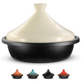 Kook Moroccan Cast Iron Tagine 3.3 Qt Blue