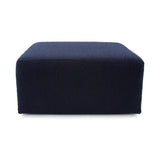 Universal Square Ottoman Cover Barbet Royal