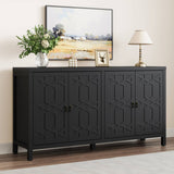 Sideboard Buffet Cabinet with Storage, 60'' Storage Cabinet