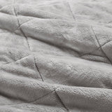 Reversible Down Alternative Bedding Blanket, Grey