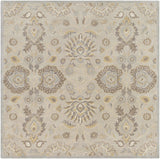 Conesus 1192 Hand Tufted Ivory&Taupe Wool Rug