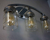 Hand-Cut Open Bottom Mason Jars for DIY Lighting, Pendants & Crafts
