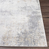 Baranduda Abstract Gray Luxe Rug - Clearance