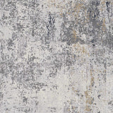 Baranduda Abstract Gray Luxe Rug - Clearance