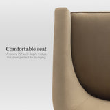 Modern Square Swivel Accent Chair