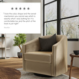 Modern Square Swivel Accent Chair