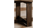 Glenn Round Dining Table Dark Brown