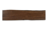 Lila Dining Bench Small Brown