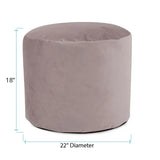 Tall Pouf Bella Ash