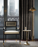 Artemis Leather Armchair, Milk