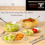 Moss & Stone 3-Piece Glass Casserole Dish Set