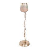 Teresina Gold Ombre Candleholder- Tall