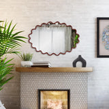 Cloud Mirror Burgundy