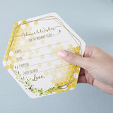 Sweet As Can Bee Advice Card & Baby Shower Game (Set of 50)