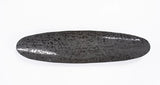 Chiseled Texture Black Iron Elongated Tray- Small