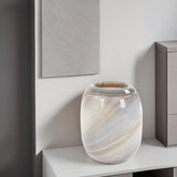 Sand Art Glass Vase