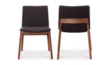 Deco Dining Chair Black- Set Of Two