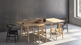 Malibu Dining Table Natural Oak