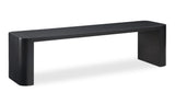 Post Small Dining Bench Black