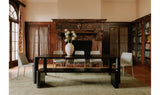 Post Large Dining Bench Black