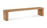 Post Large Dining Bench Natural