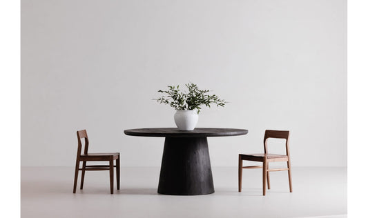 Owing Dining Chair Walnut Brown - Set Of Two
