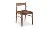 Owing Dining Chair Walnut Brown - Set Of Two