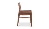 Owing Dining Chair Walnut Brown - Set Of Two