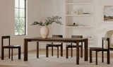 Daifuku Large Dining Table Brown
