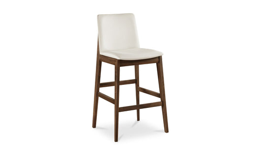 Deco Barstool White PVC
