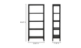 Nolan Bookcase Black