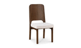 Kerr Dining Chair Walnut-Stained Ash Beige-Set Of Two