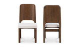 Kerr Dining Chair Walnut-Stained Ash Beige-Set Of Two