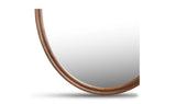 Alcott Oval Mirror Walnut