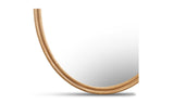 Alcott Oval Mirror Oak