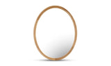 Alcott Oval Mirror Oak