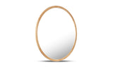 Alcott Round Mirror Small Oak