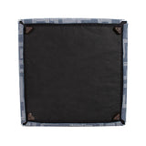 Indoor/Outdoor Universal Square Ottoman Syros Denim