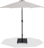 Fiji - Aluminum Patio Umbrella With Square Black Base