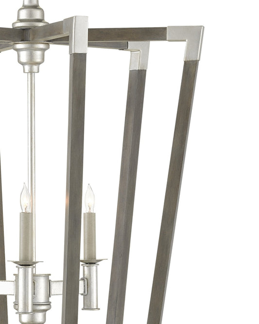 Bastian Medium Gray Lantern