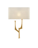 Bodnant Gold Wall Sconce, Right