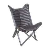 Leather Sling Chair