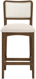 Atrium - Counter Stool With Brushed Brown Base (Set of 2)