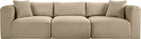 Shaggy - Fabric 3 Seat Modular Sofa