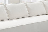 NOUVA 130" Chenille 6-Seater Sofa